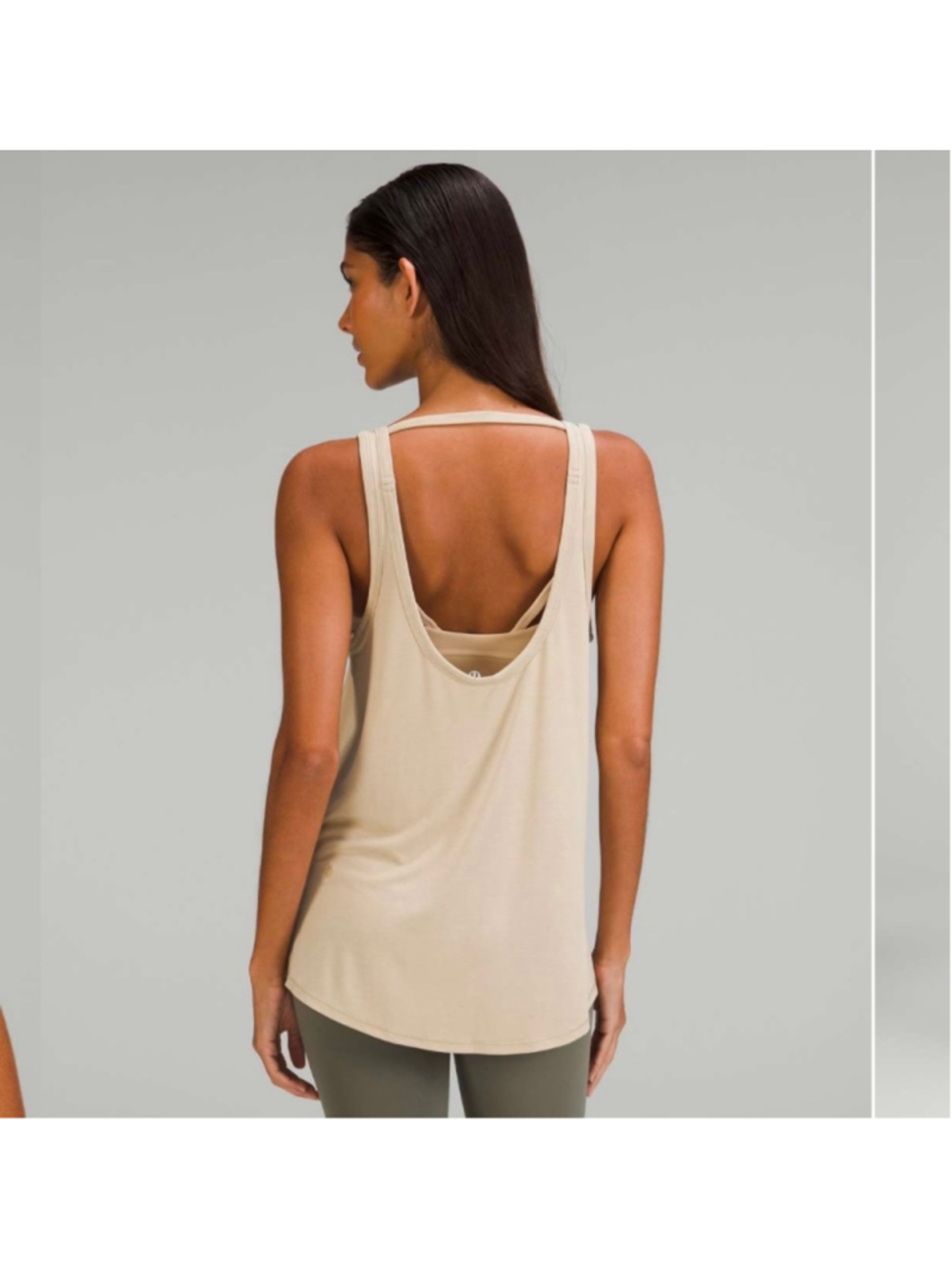 Lululemon Ease of It All Tank Top Trench sz 4